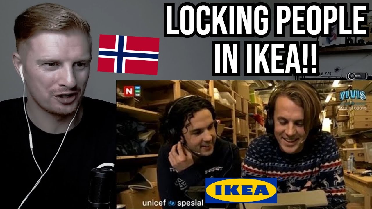 Реакция на Ylvis - Lost in Ikea (норвежский розыгрыш)