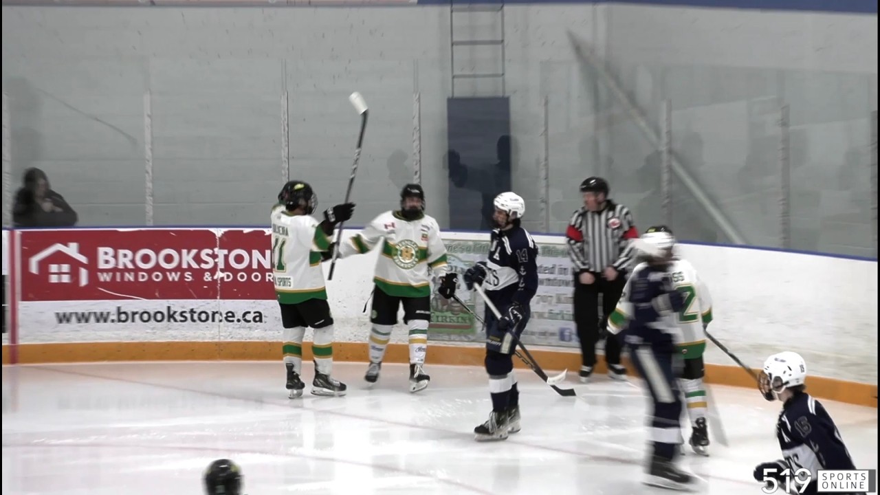 PJHL - Woodstock Navy Vets vs Hespeler Shamrocks