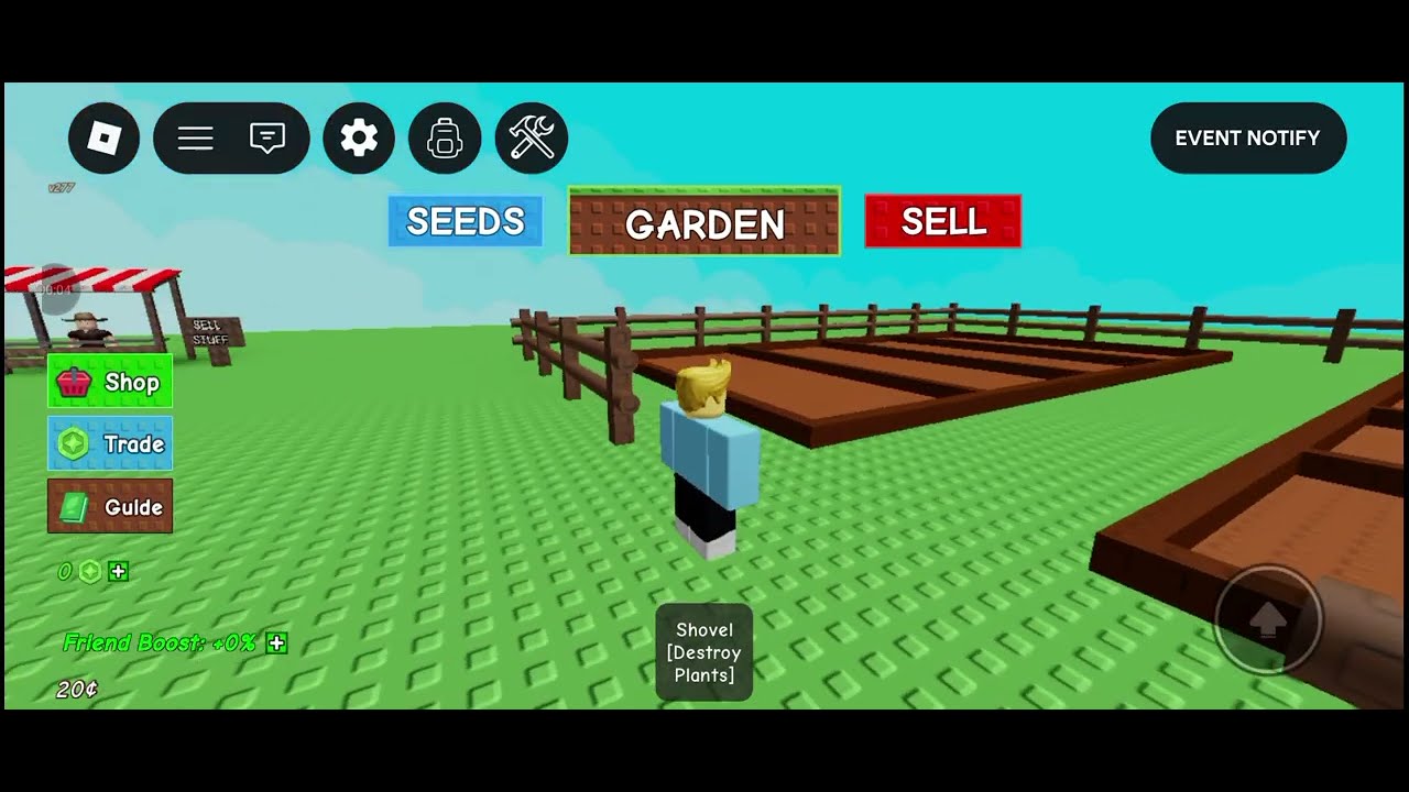 Je taiste grow à garden parti 1.