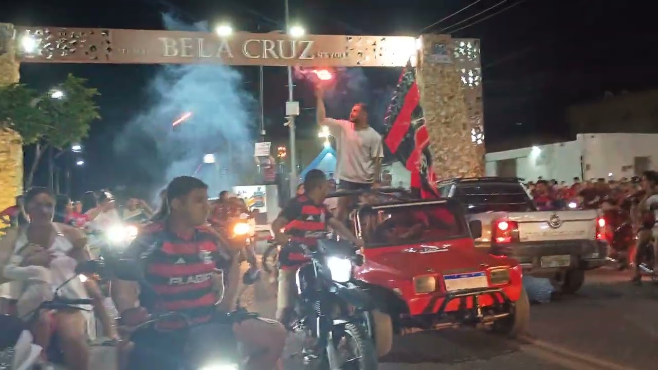 Vit&oacute;ria do Flamengo anima Bela Cruz