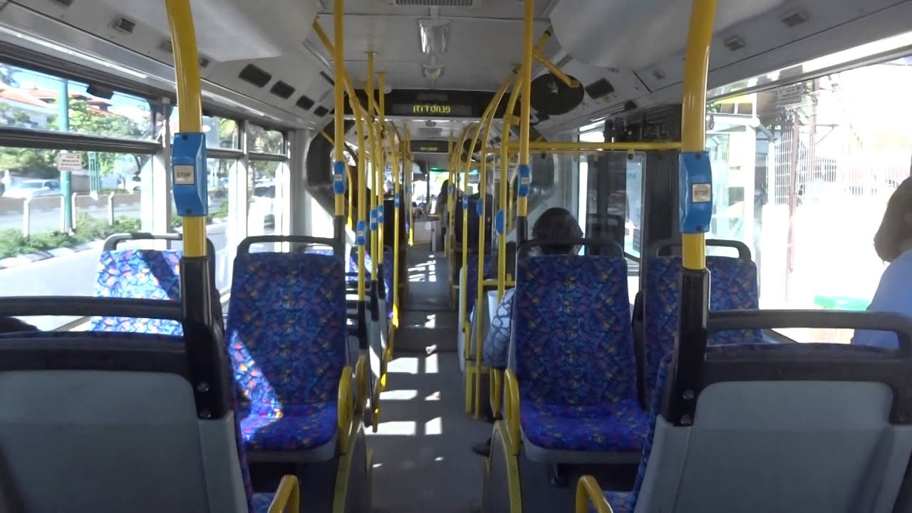 MAN NG363F bus #591 Dan Bus Company on route 42 from Ramat Gan to Tel Aviv
