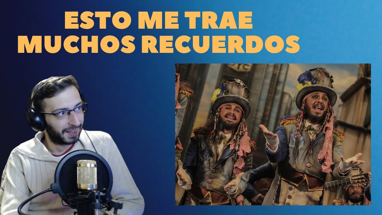 Carnavalero URUGUAYO reacciona a LOS MILLONARIOS, comparsa de JUAN CARLOS ARAGON, Cadiz COAC 2015