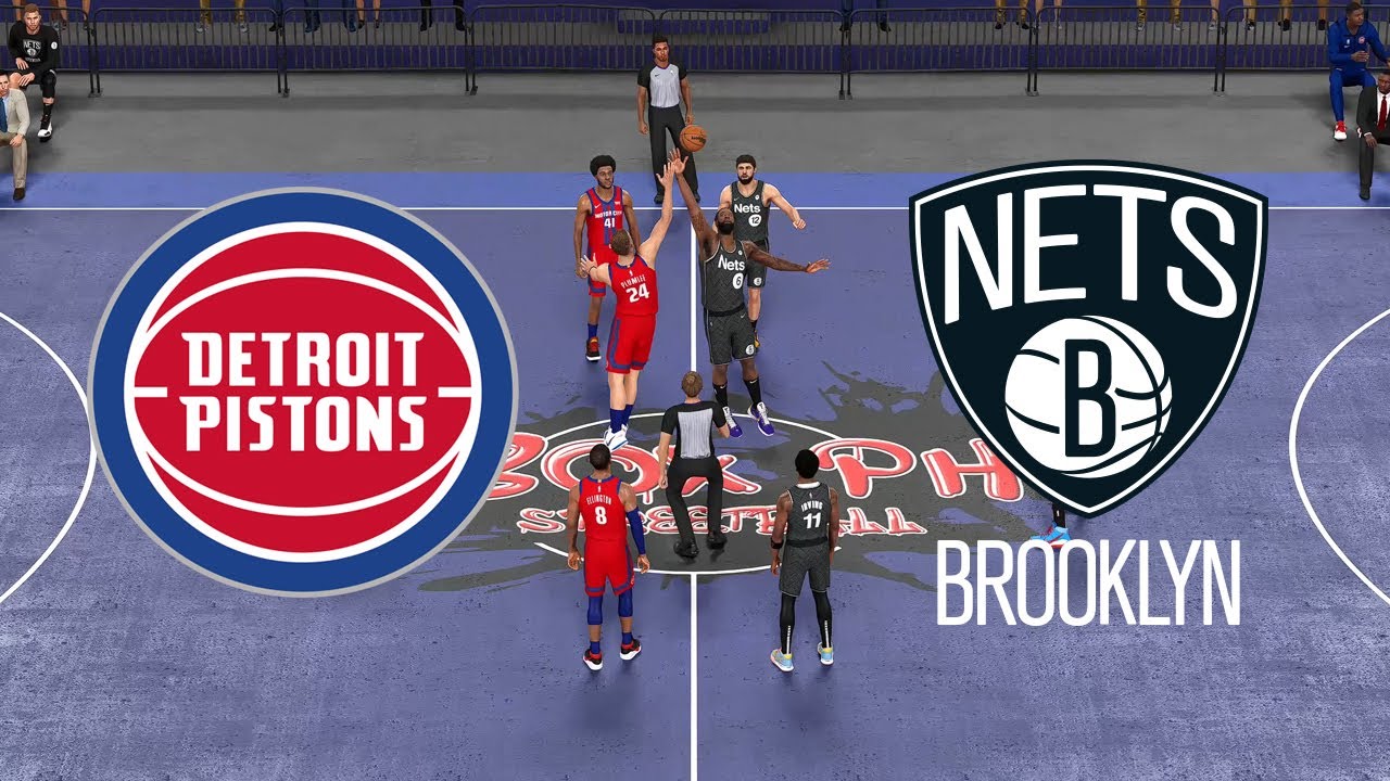 Brooklyn Nets vs Detroit Pistons | JBOX PH Streetball | NBA 2K21