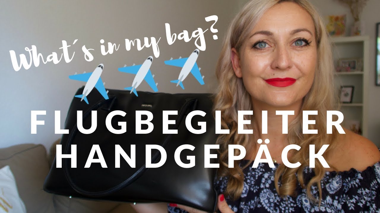 WAS IST IN MEINER HANDTASCHE? ✈️ 