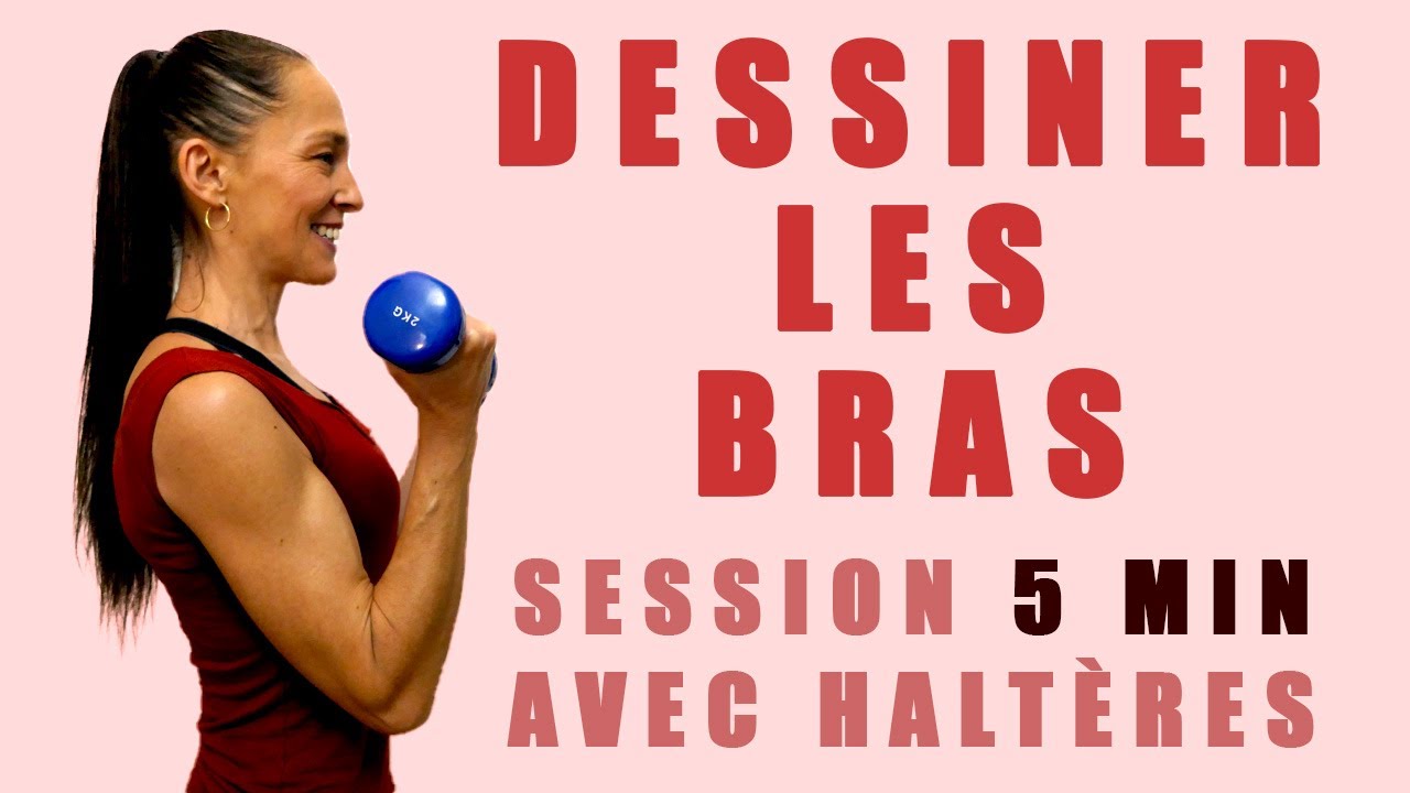 Sculptez vos bras ! Session de 5 min avec haltères 💪