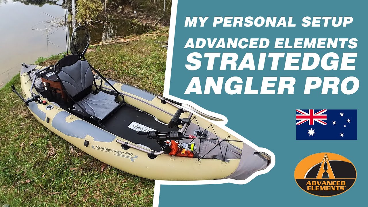 My Personal Setup on the StraightEdge Angler Pro Inflatable Fishing Kayak
