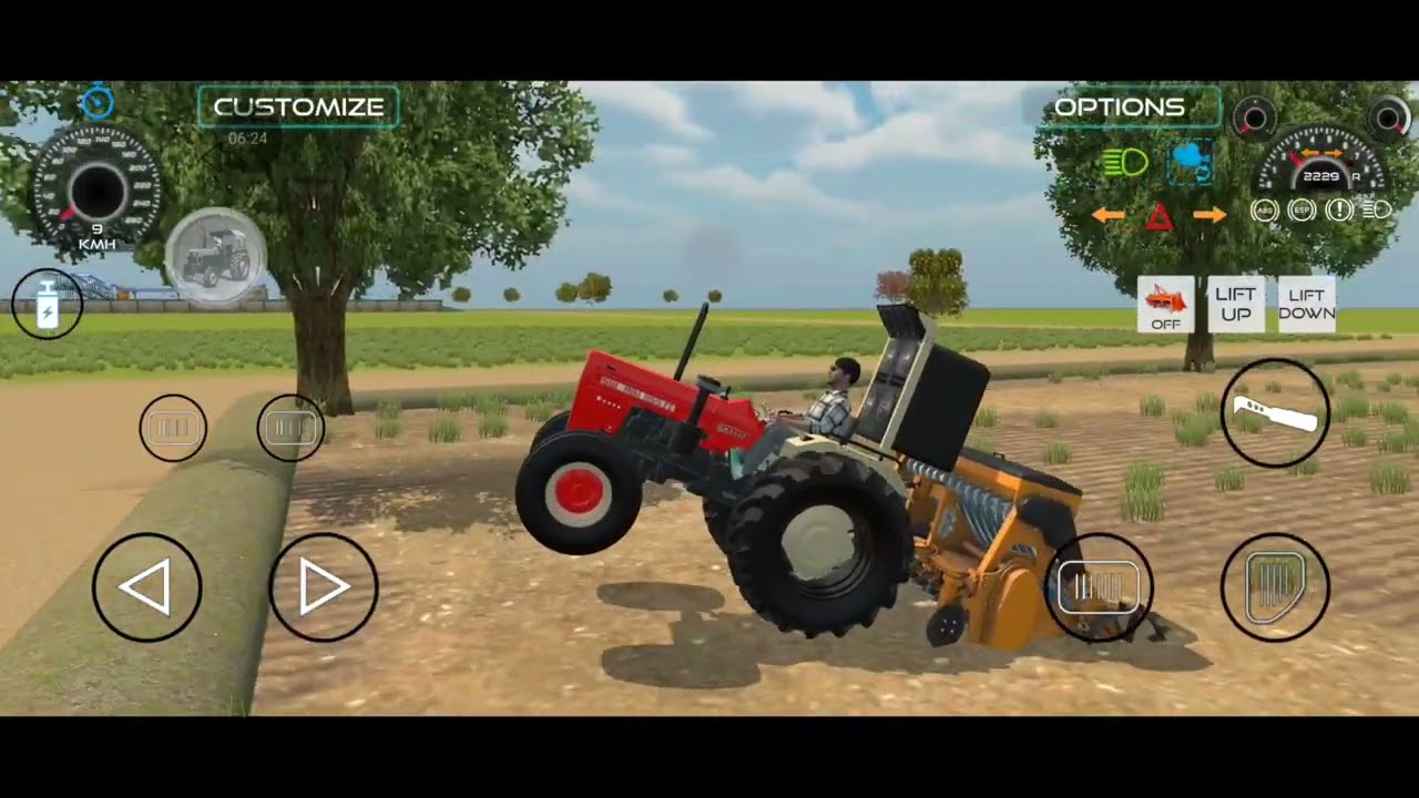 Tractor simulator game || tractor game #gaming 