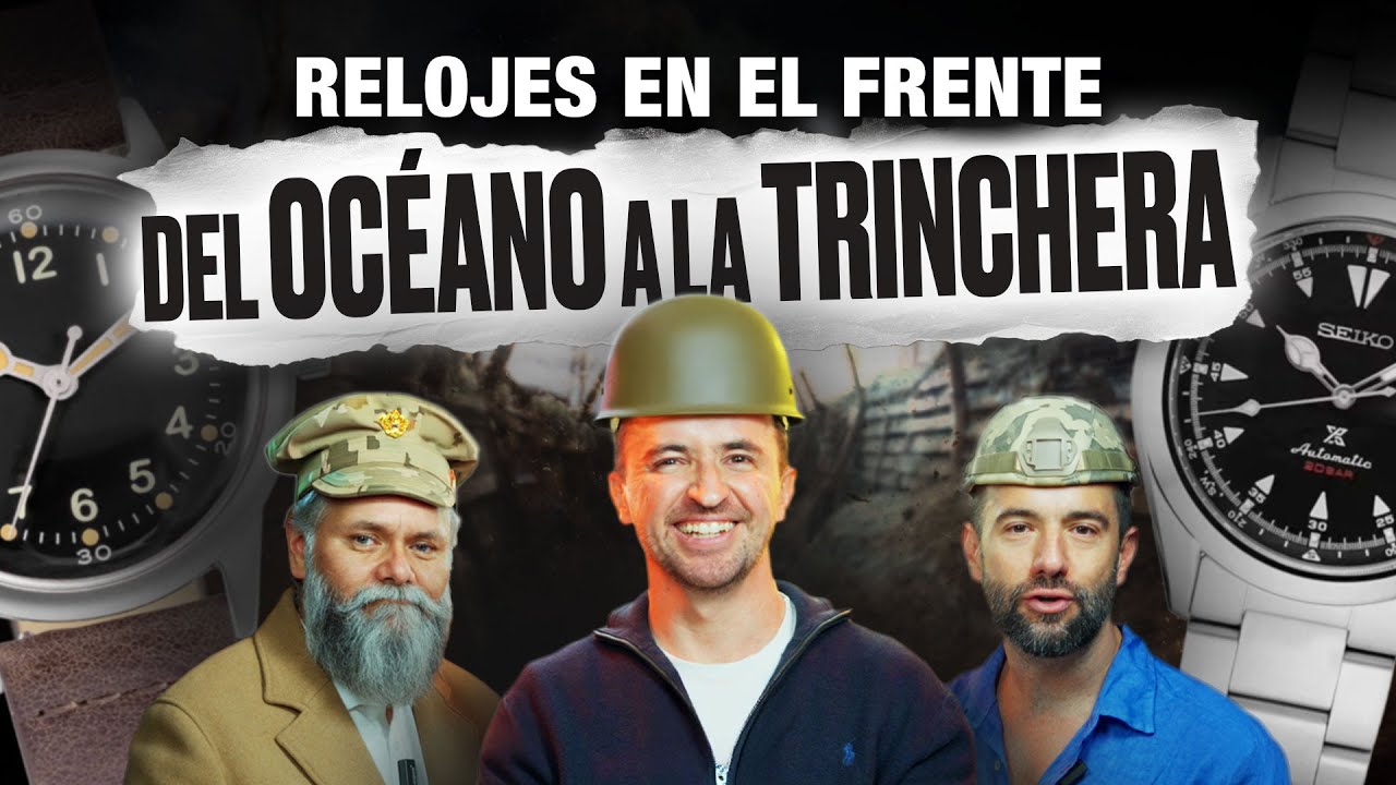 Relojes en el frente parte 1 del oceano a la trinchera con Alejandro Barros en Relójate en el LOFT