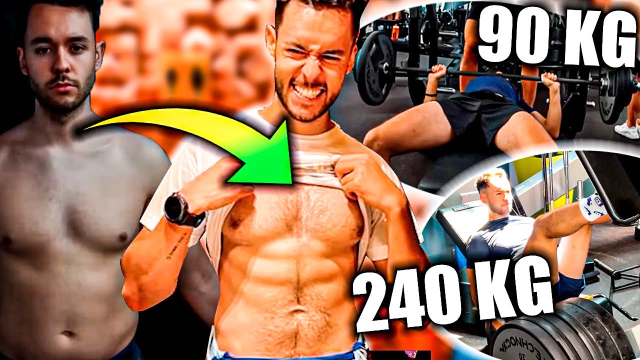 THEGREFG CON ABDOMINALES MARCADOS EN EL MES 3 DEL CAMBIO FISICO NATURAL EP.8 - Victor Valdivia