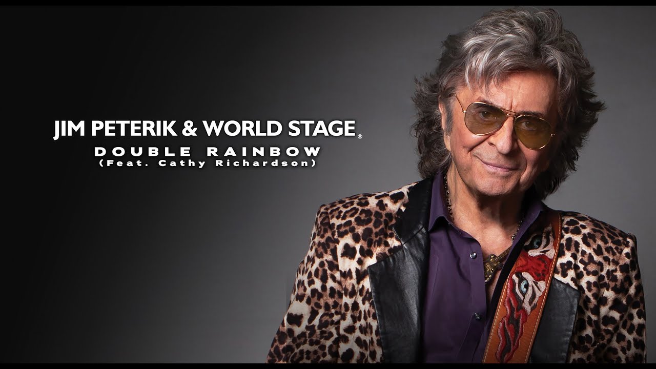 Jim Peterik & World Stage - "Double Rainbow (Feat. Cathy Richardson)" - Official Music Video