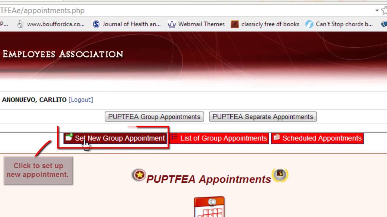 PUPT Faculty and Employees Association System's HOW TO