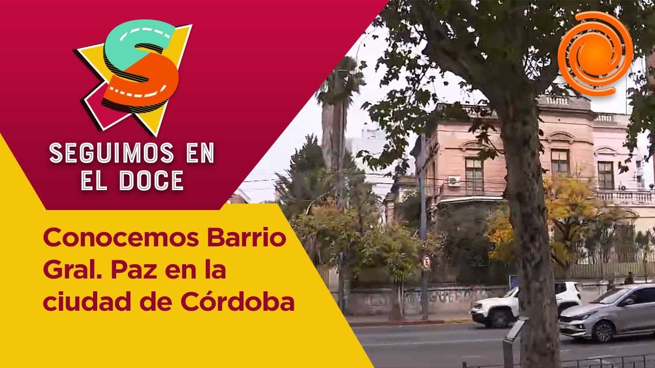 El barrio de Córdoba con la arboleda recomendada por Domingo Faustino Sarmiento