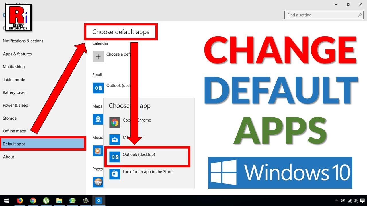 How To Change Default Apps In Windows 10