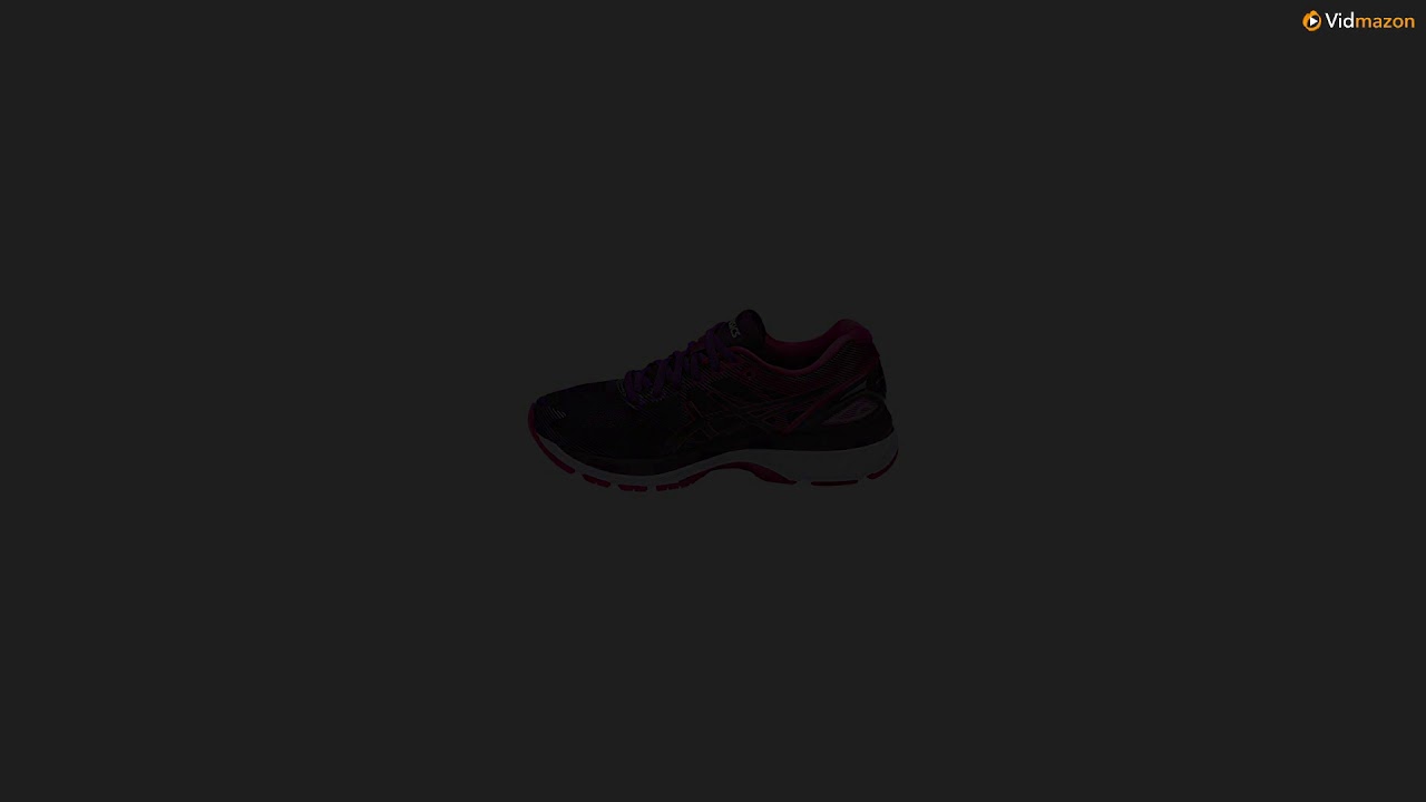 ASICS Womens Gel-Nimbus 19 Running Shoe, Black/Cosmo Pink/Winter Bloom, 6.5 Medium US