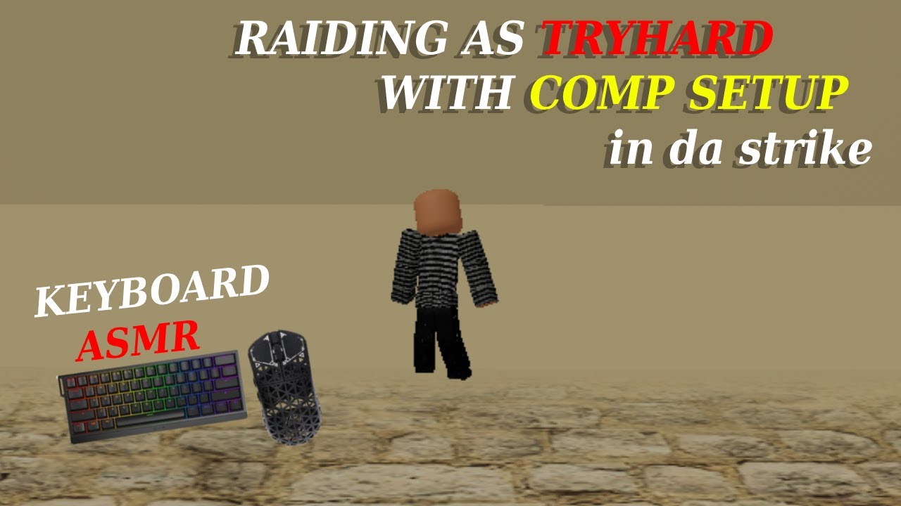 Keyboard ASMR + Raiding as TRYHARD and SLAMMING Jump Mades (Lofi)