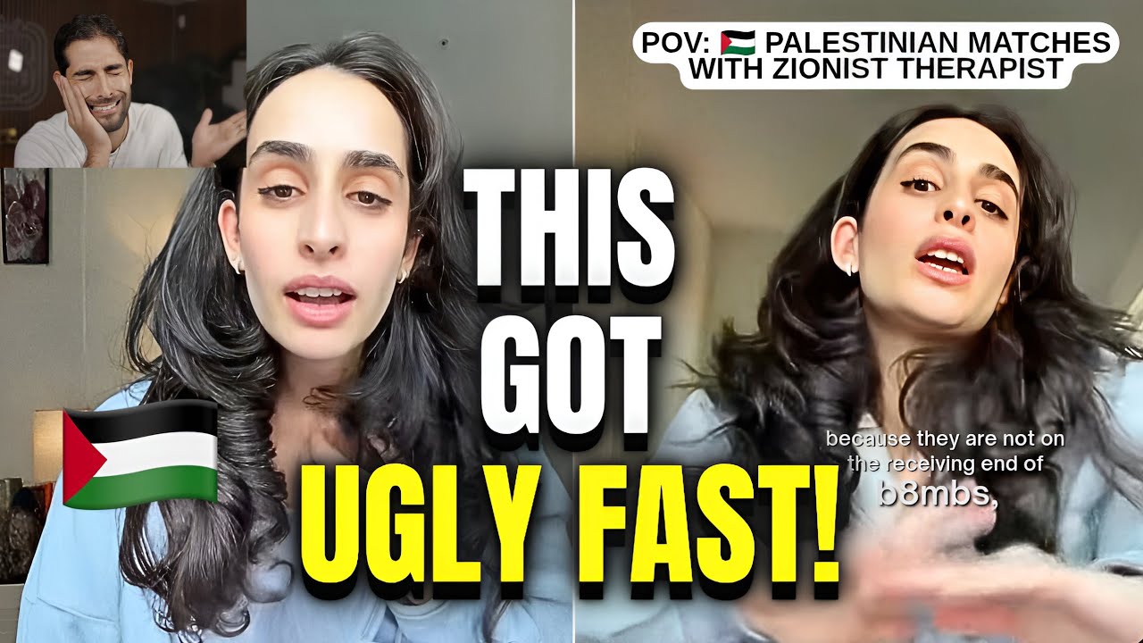 Palestinian Woman CRASHES OUT After Finding Out Her Therapist is a Zionist!