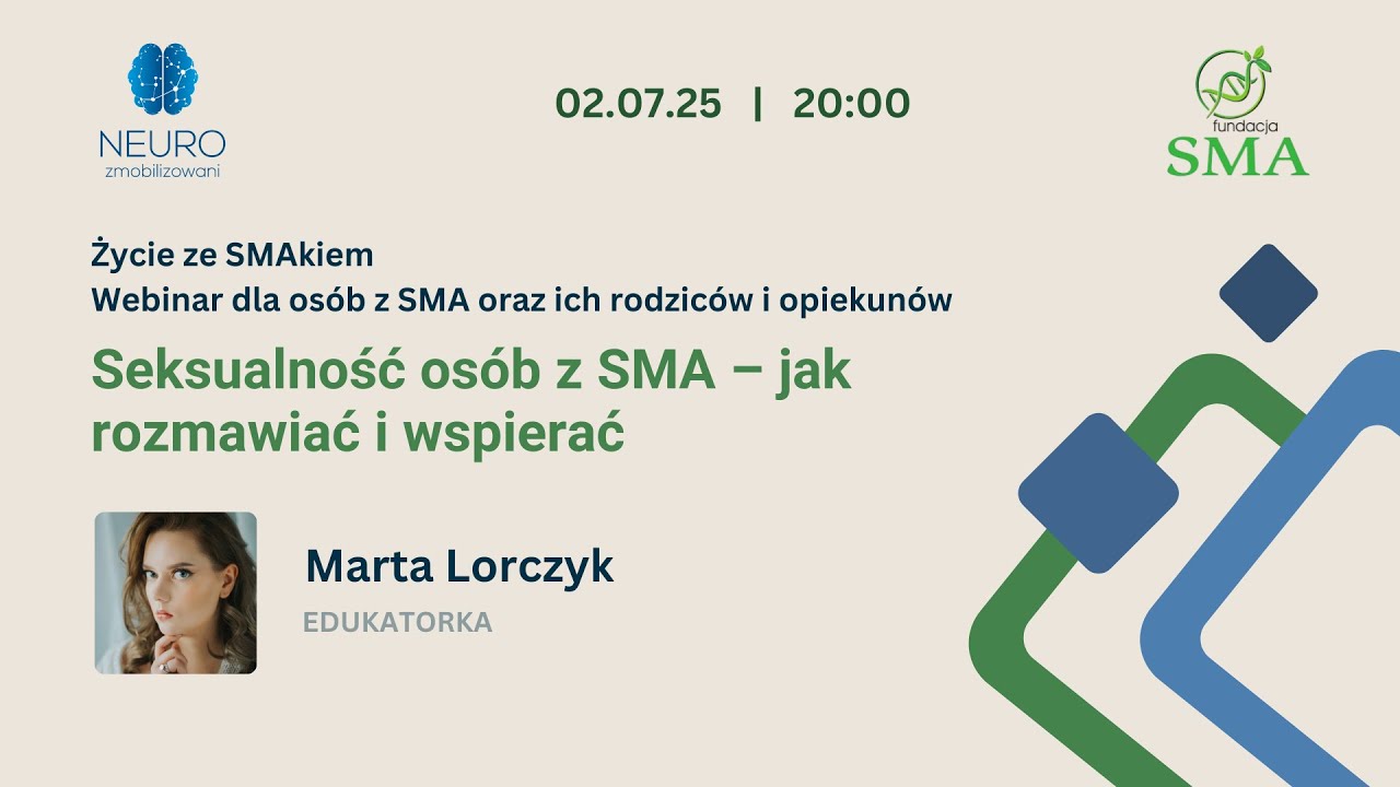 Seksualność osób z SMA - jak rozmawiać i wspierać?