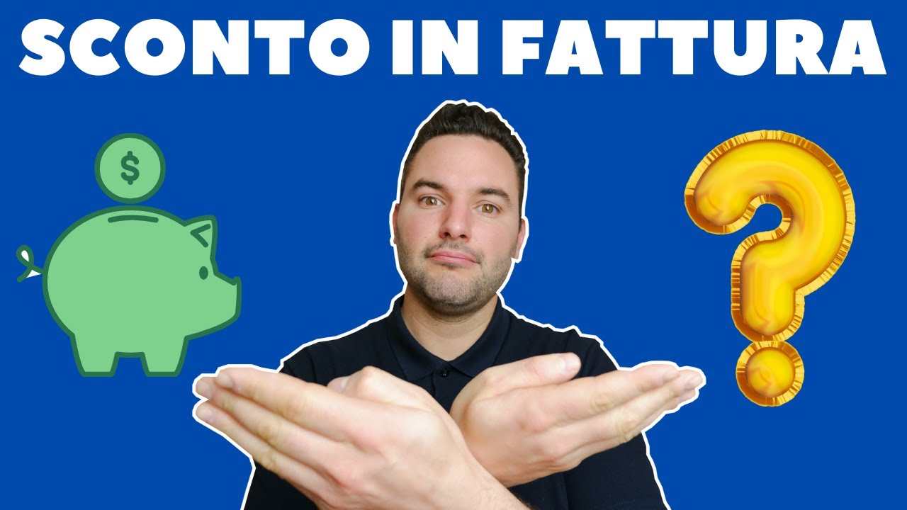 SCONTO in FATTURA e CESSIONE del CREDITO: risparmio o illusione?