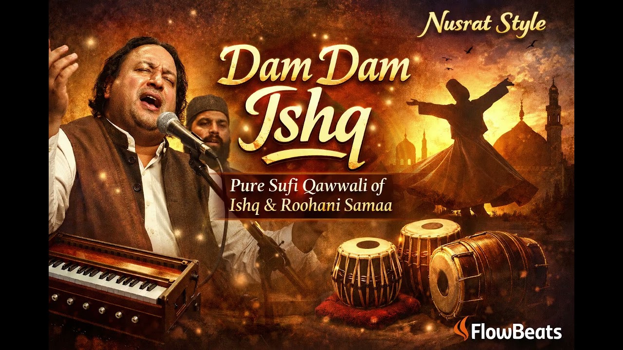 “Dam Dam Ishq | Pure Classical Sufi Qawwali | Roohani Samaa & Ishq-e-Haqiqi”