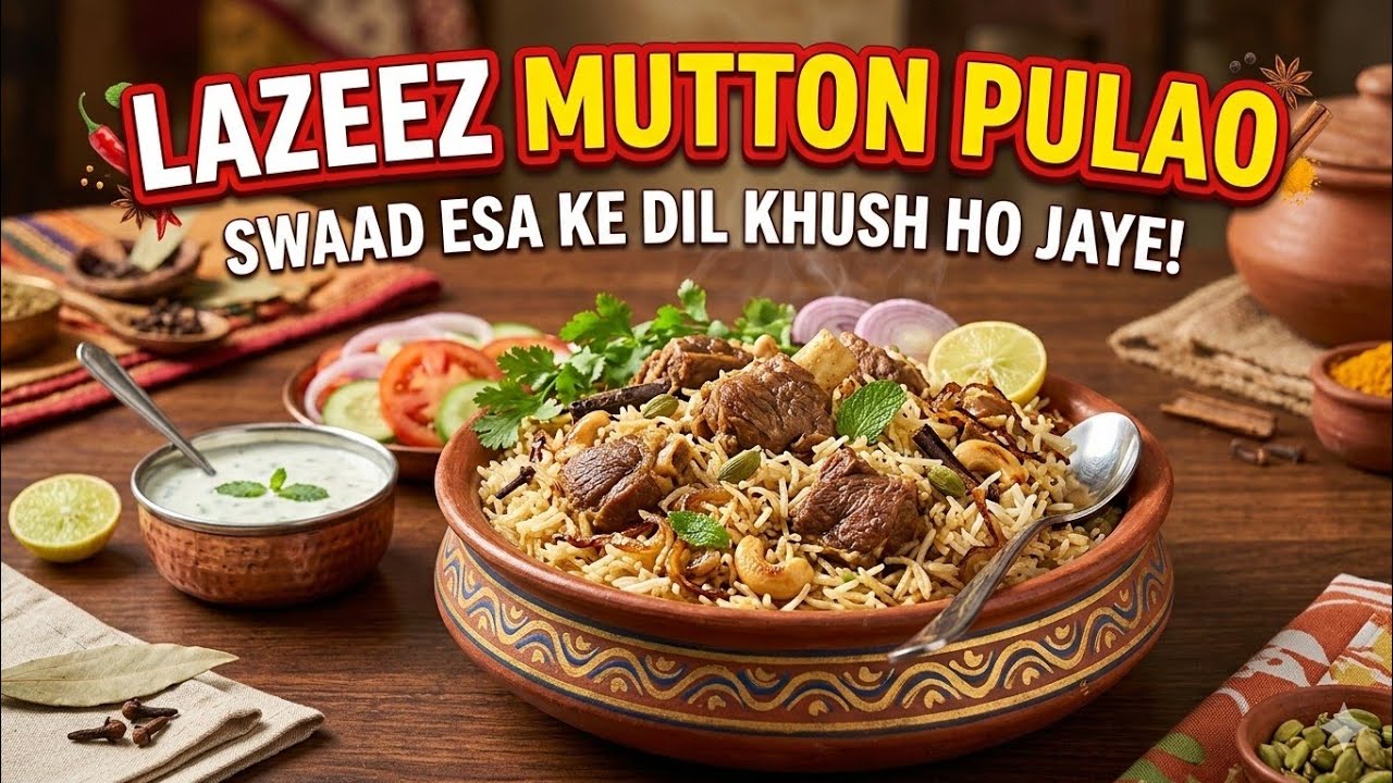 Mutton pulao ki recipe 🤤or video  ke liye hamare channel ko subscribe Karen#youtubeshorts#cooking 