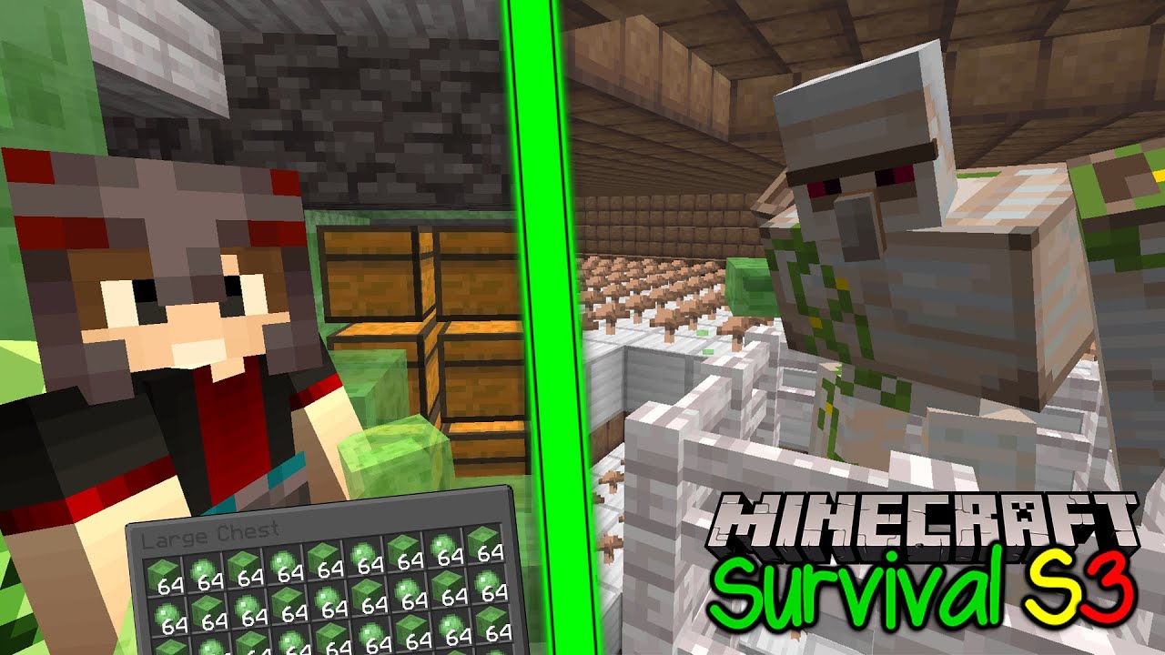 DÜNYANIN EN BASİT SLİME FARMI !! (bence) / Minecraft Survival S3 B16