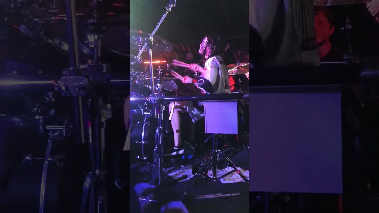 Slipknot Jay Weinberg up close! LTTC SJC Drums