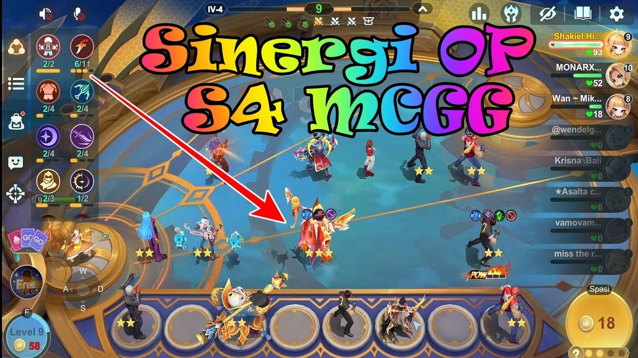 Sinergi Apa yang OP di Season 4 MCGG? Ya Sinergi KOF Lah...