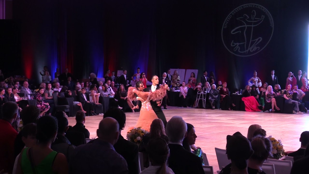 Iaroslav and Liliia Bieliei Tango Dance On WDC US Open 2021