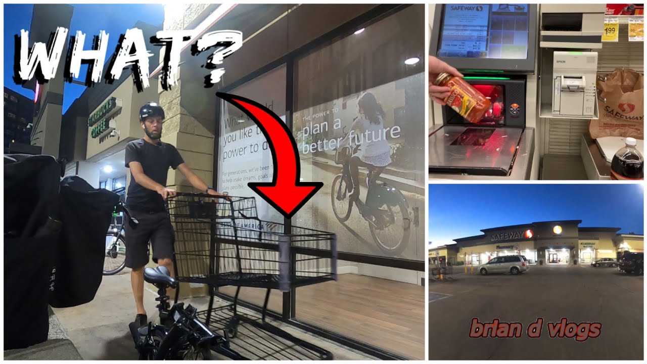 How I grocery shop with my Brompton