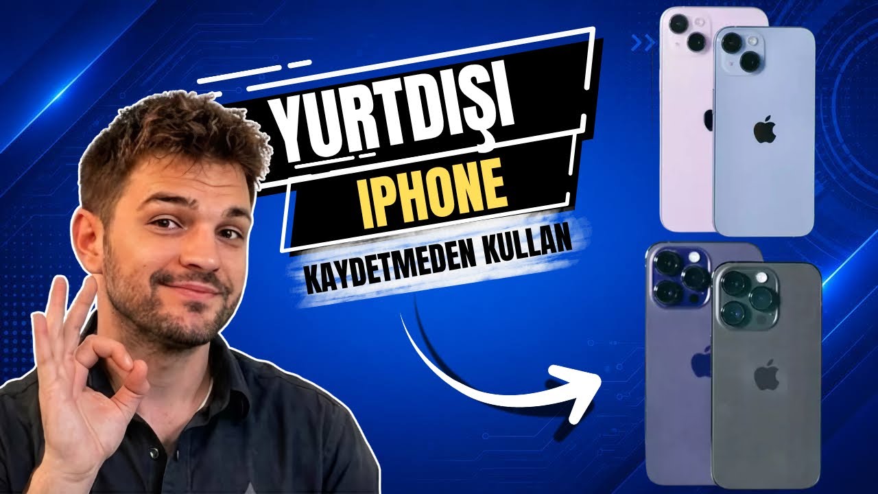 Yurtdışı Iphone İMEİ Kaydetmeden Kullanma Yöntemi (GÜNCEL + ÖMÜR BOYU)