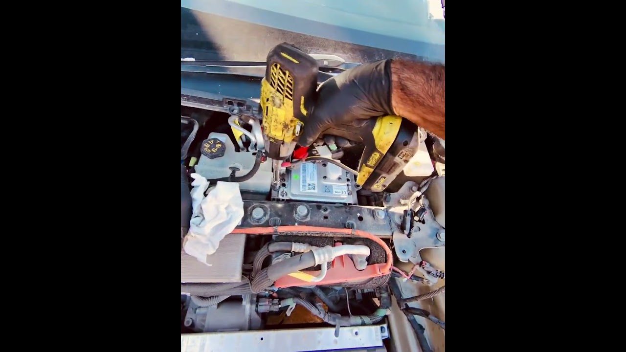 DIY: 2023 Tesla Model 3 16V Low Voltage Battery (LVB) Replacement #tesla #diy #16vbattery 