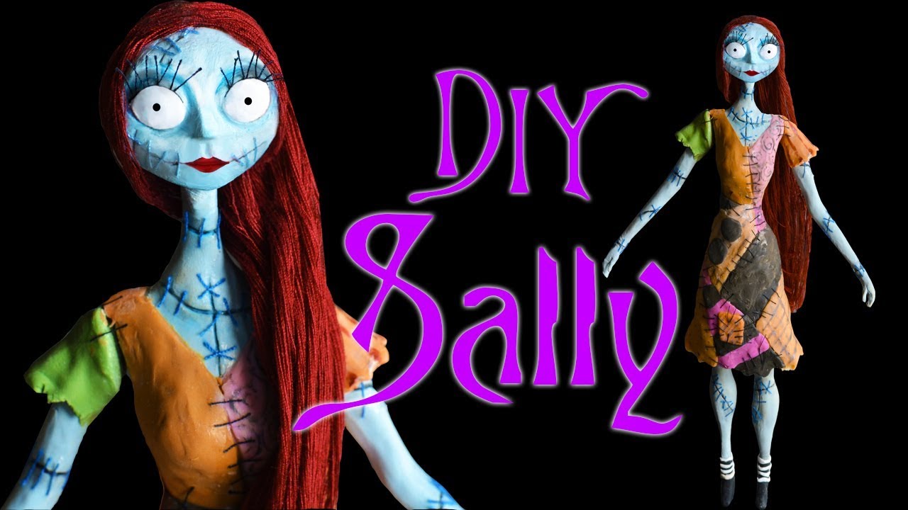 Sally Inspired (Poseable) Doll - Polymer Clay Sculpture Tutorial - The Nightmare Before Christmas