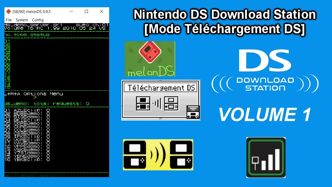 Nintendo DS Download Station [Mode T&eacute;l&eacute;chargement DS]