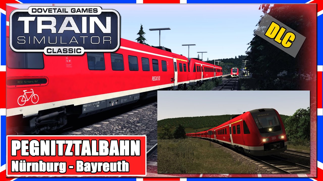 Train Simulator | PEGNITZTALBAHN | Nürnberg - Bayreuth | BR 612 | Gameplay [Deutsch]
