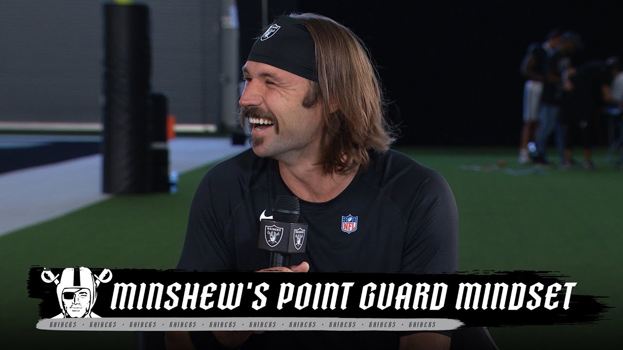 ‘We Have a Chance To Be Very Special’: Gardner Minshew on the Raiders Offense | Raiders | NFL