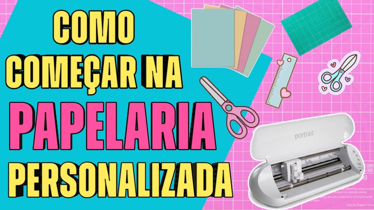 Como Começar na Papelaria Personalizada Sem Impressora Máquina de Recorte Sem Computador