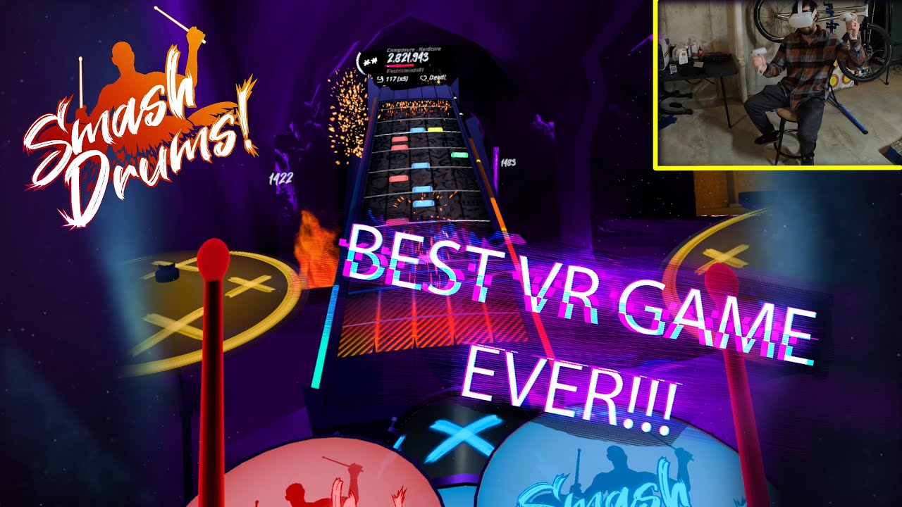 BEST VR GAME EVER!!!  Smash Drums | Composure (Hardcore) - Classic Mode | Must Have VR Game!!!