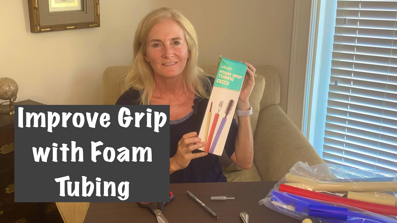 Hands Hurting When Gripping Items?: How to Use Foam Tubing to Make Daily Activities Easier