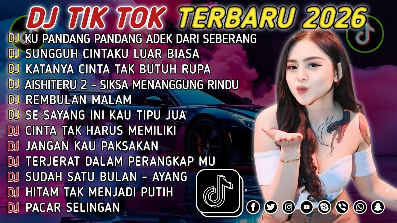 DJ TIKTOK TERBARU 2026 || DJ CINTA DARI SEBERANG 🎵 DJ SUNGGUH CINTAKU LUAR BIASA 🎵 FULL ALBUM❗❗