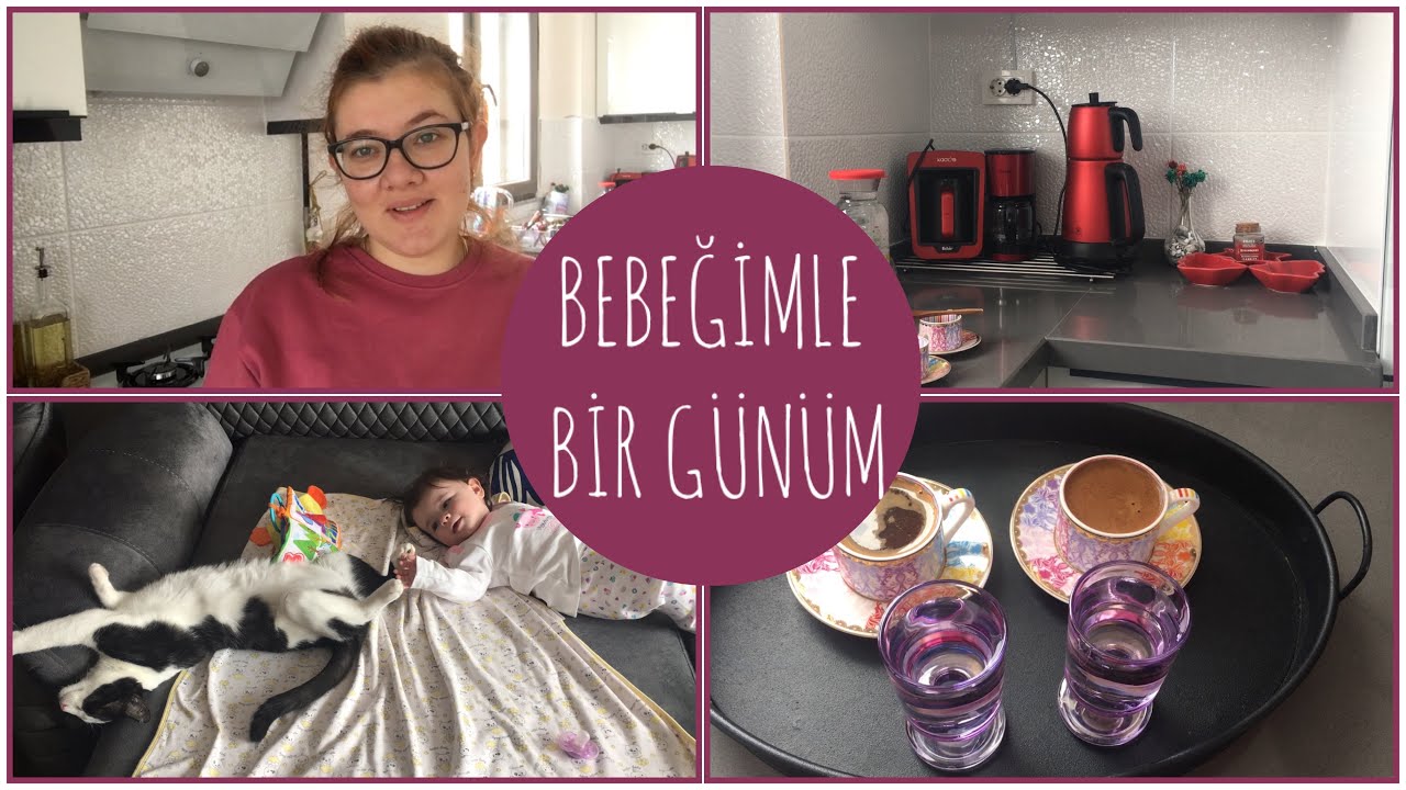 6 AYLIK BEBEĞİMLE BİR GÜNÜM 👼🏻 | EK GIDA ZAMANI 😋| SAÇLARIMI BOYADIK 💇🏼‍♀️ | GÜNLÜK VLOG 🌸
