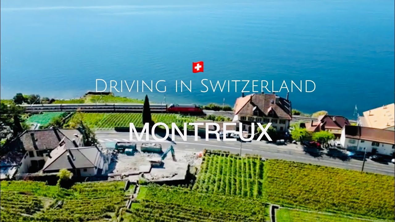 Driving || Exploring the Scenic Roads of Switzerland: Montreux Drive || Travel by Car