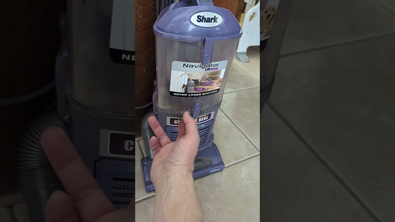 Fix Shark Navigator Lift-Away lost suction and sucking hard through side port