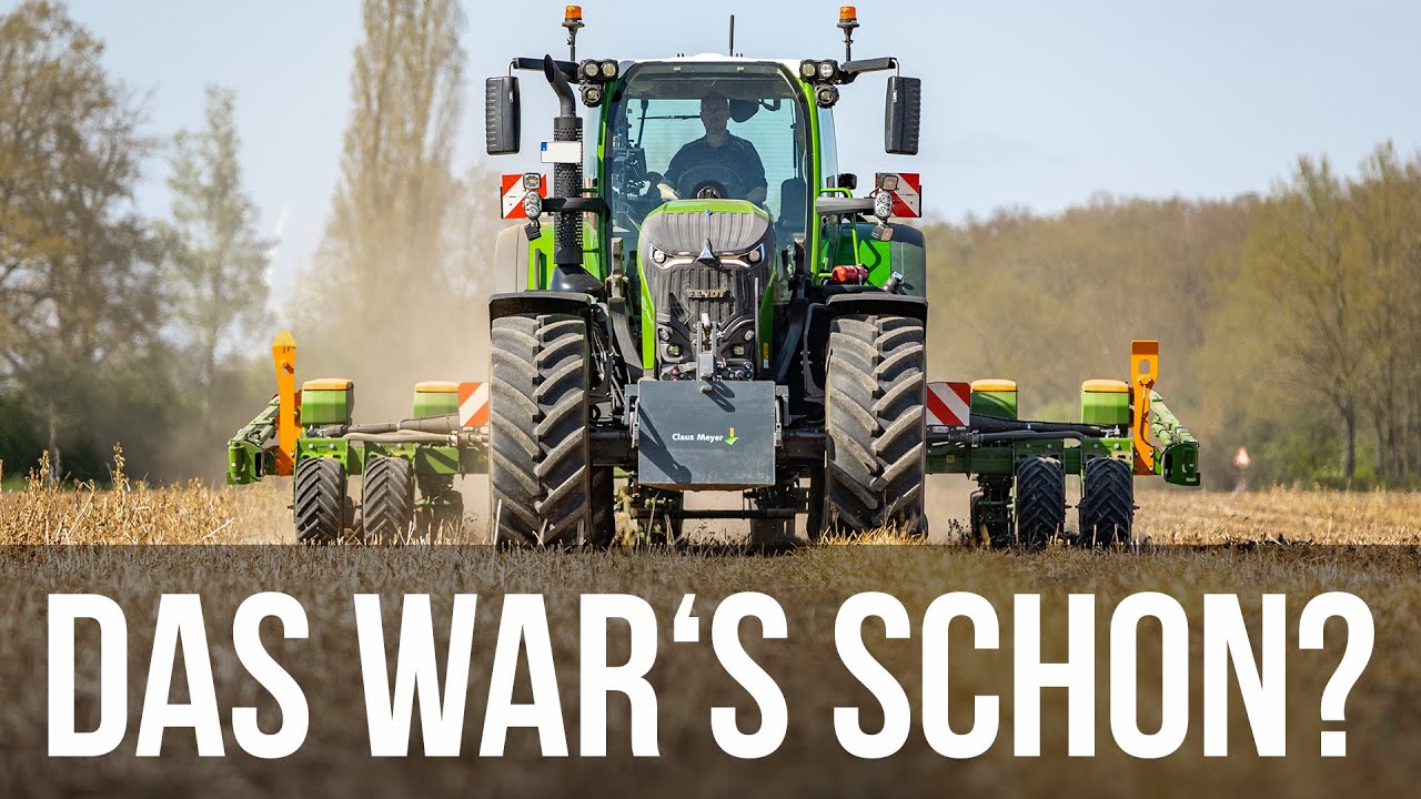 Fendt 728 & AMAZONE Precea - Der letzte Tag