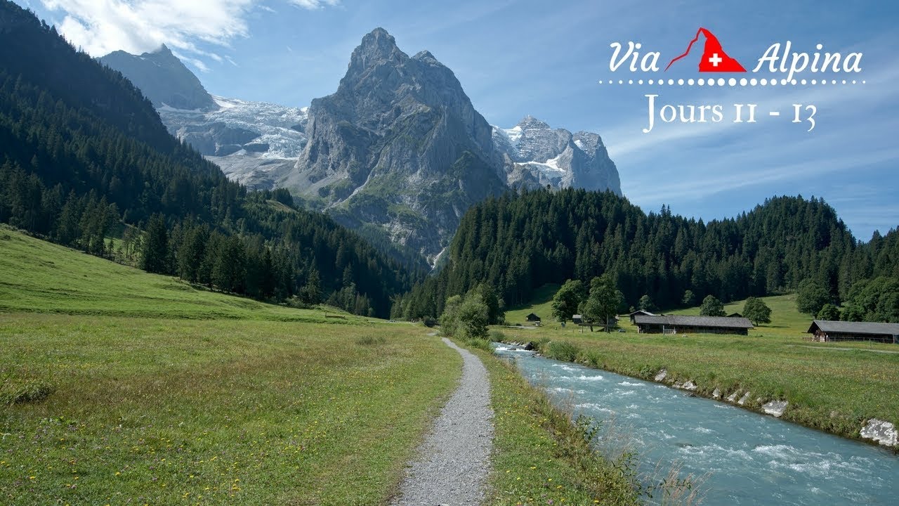 Via alpina: De Meiringen à Lauterbrunnen, vlog jour 11, 12 et 13