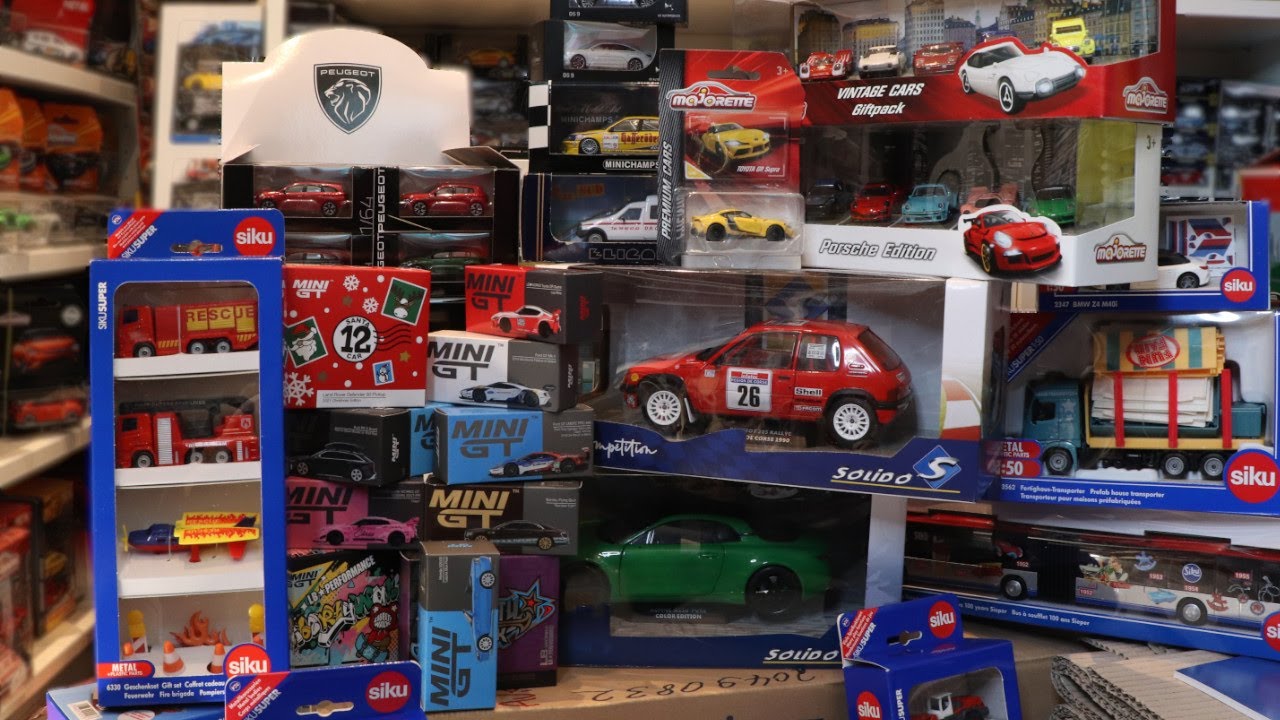 Mes dernières voitures miniatures #2 - Les nouveautés de Noël 2021 Norev, Solido, Majorette, Siku