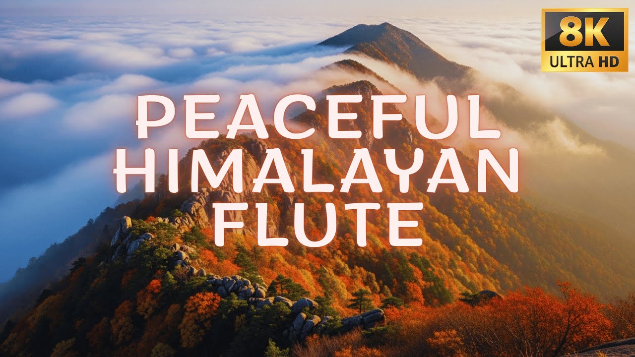 Peaceful Morning Flute Music | Himalayan Mountains | Sacred Bansuri (बाँसुरी)