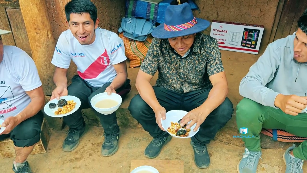CHIMAYCHI CON LA HISTORICA BANDA DE QUENUAYOC EN PAROBAMBA ANCASH