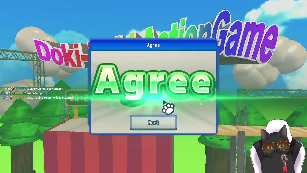 [ Doki-Doki Action Game ] / Je ne cut pas le Stream tant que je n'ai pas Fini le Jeu !!!! (01/01/26)