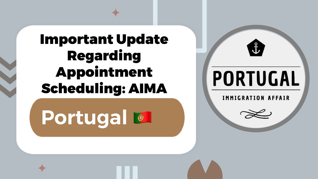 Important Update Regarding Appointment Scheduling: Manifestation of Interest | Portugal Immigration