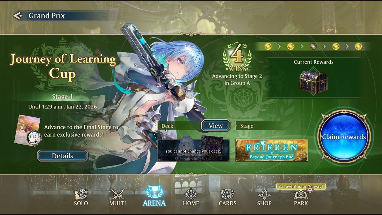 [シャドバWB] Shadowverse: Worlds Beyond  - Set5 - Blossoming Fate - GP Cup1 - Stage 1 - Group A